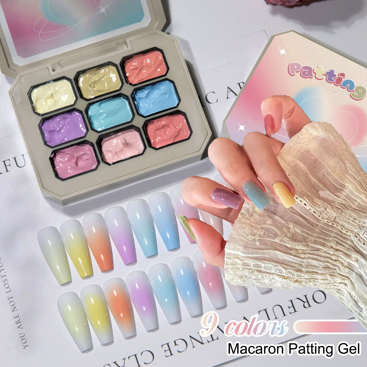 Nail Art Halal - 1 szt. Solidny żel do paznokci