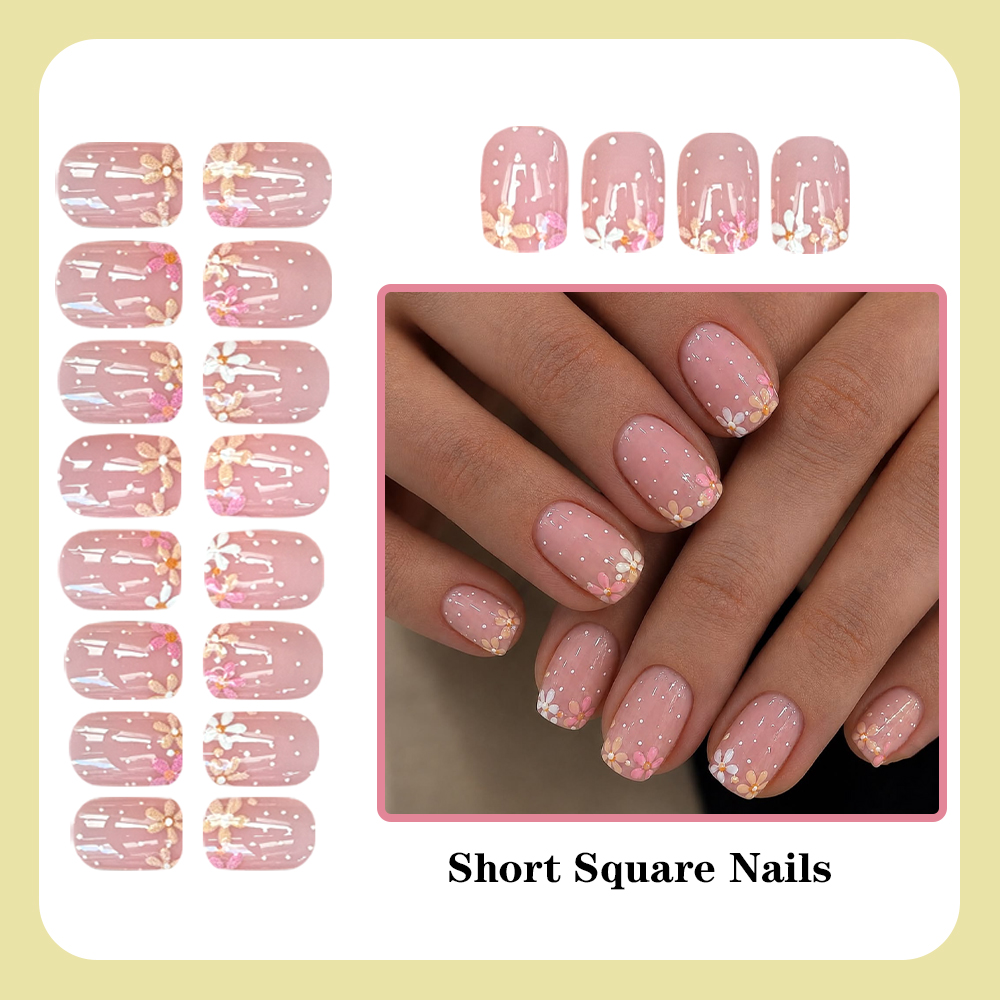 Krótkie, kwadratowe, wielokrot – Nail Art Dusty Pink recenzja i cena