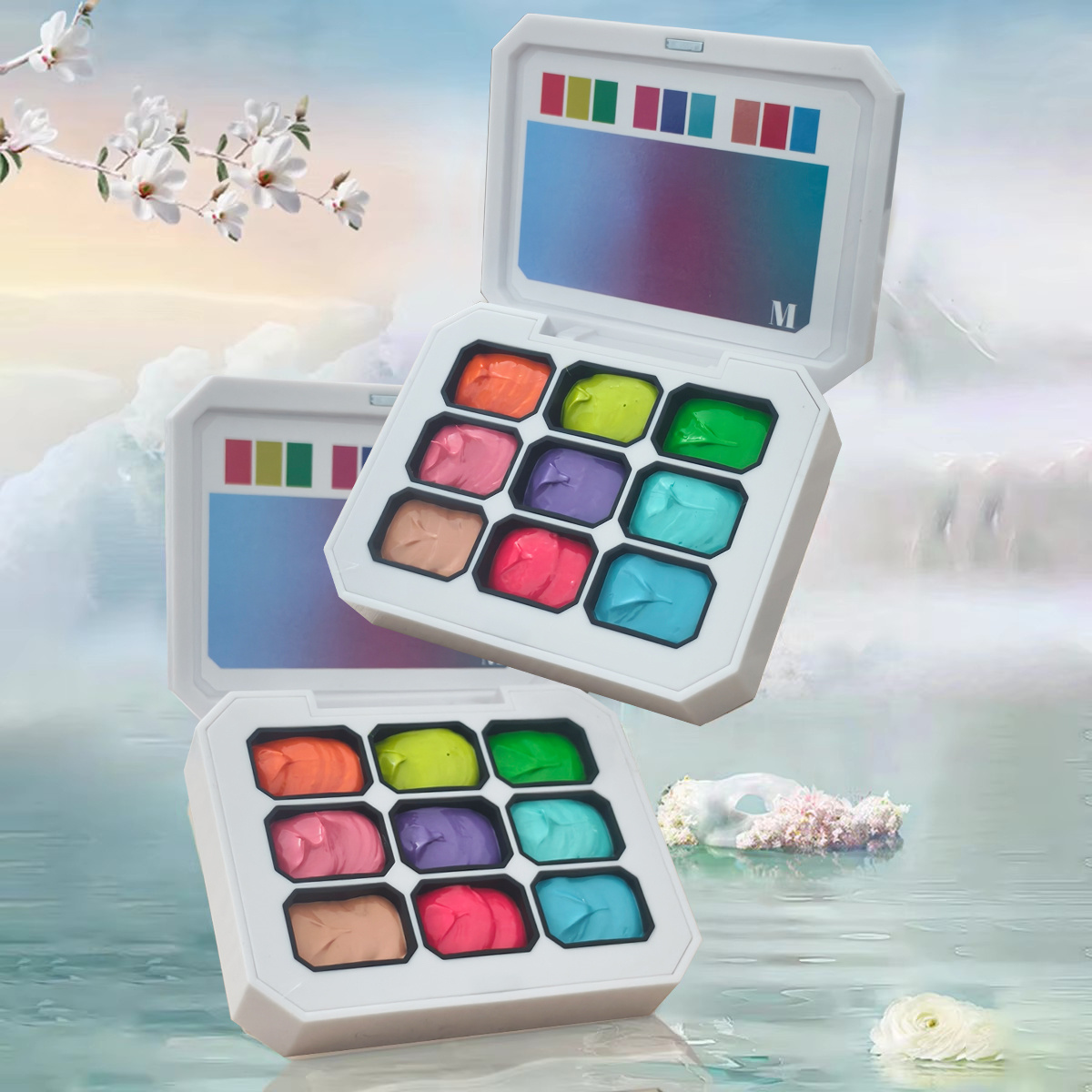 1 szt. 9-kolorowy, jednolity l – Nail Art Halal recenzja i cena