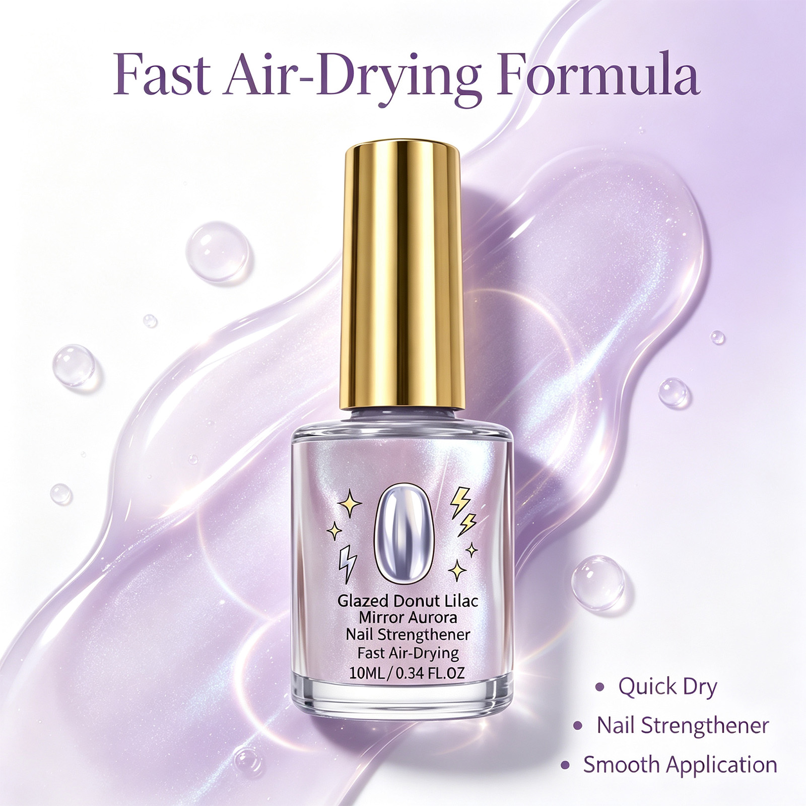 Lilac Glazed Lakier do Paznokc – Nail Art Lilac recenzja i cena