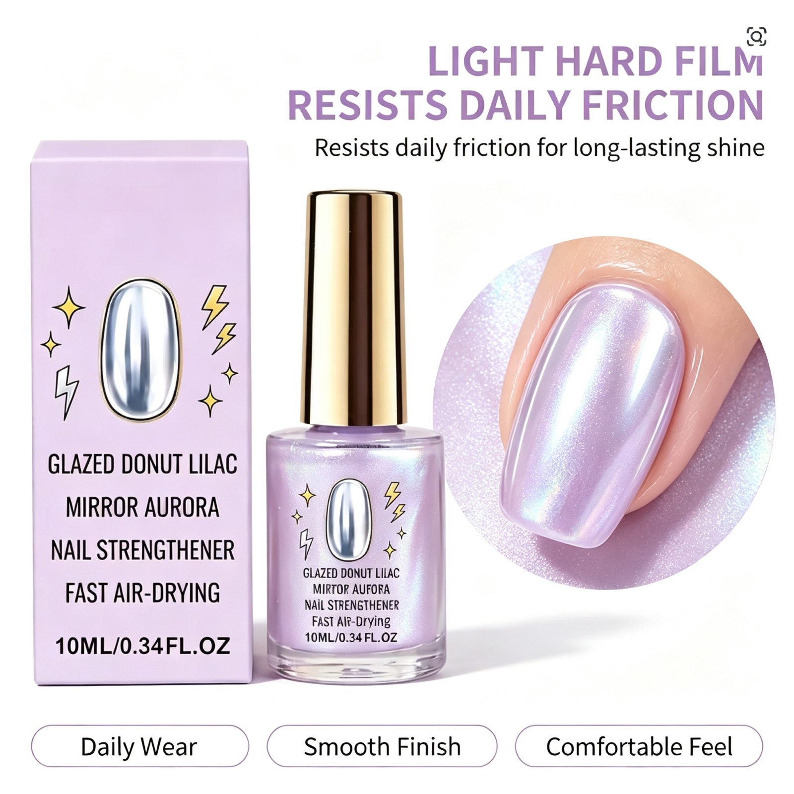 Lilac Glazed Lakier do Paznokc – Nail Art Lilac recenzja i cena
