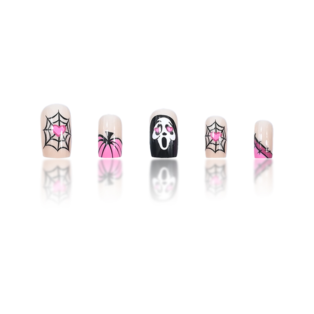 24 szt. Długie kwadratowe sztu – Nail Art Gothic recenzja i cena