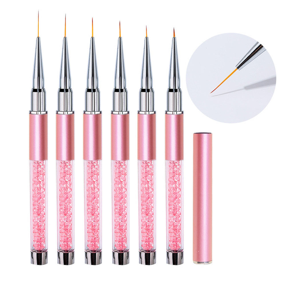 6 sztuk/zestaw Akrylowe pędzel – Nail Art Rame recenzja i cena