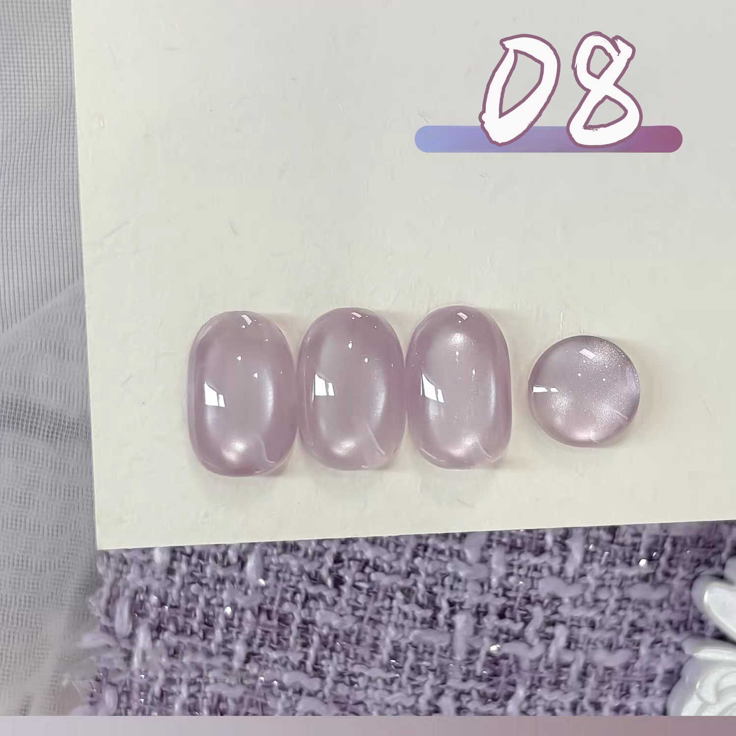 SHAKA 1 szt. Przezroczysty, wy – Nail Art Lilac recenzja i cena