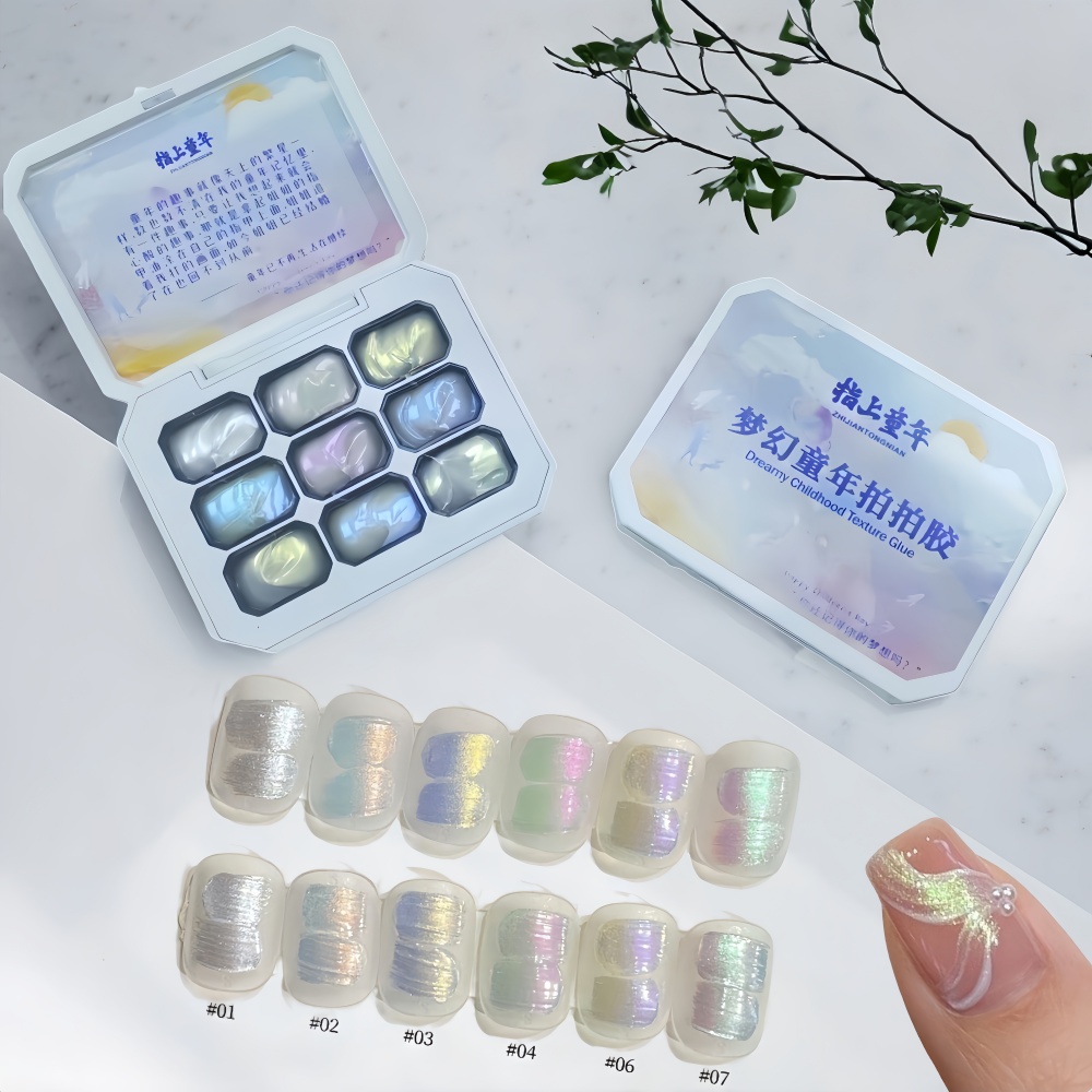 1 szt. 9-kolorowy nowy popular – Nail Art Halal recenzja i cena