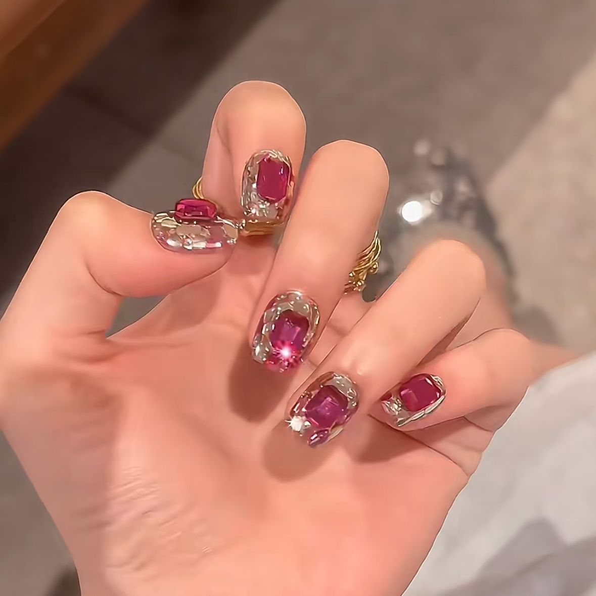 10 sztuk letnich złotych krótk – Nail Art Gold recenzja i cena