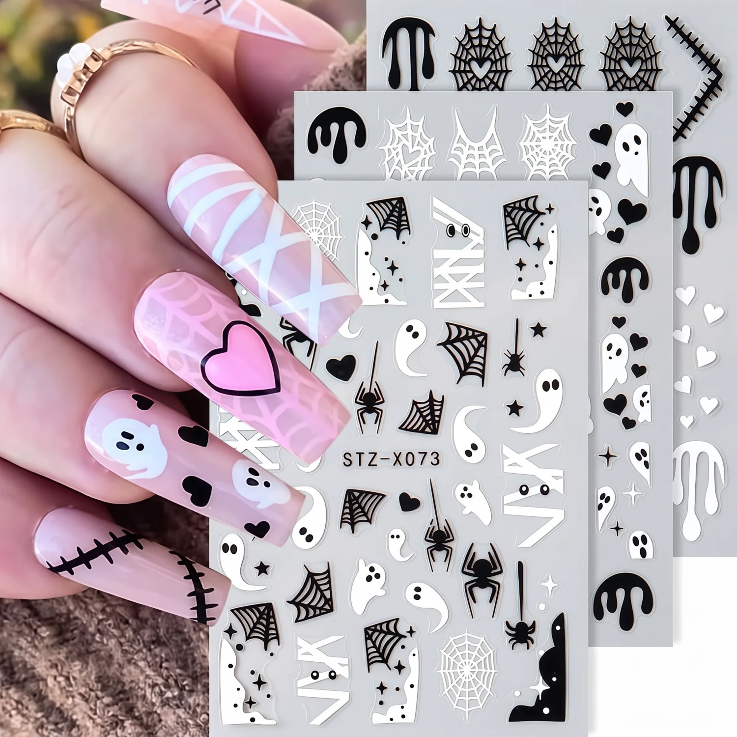 Trójwymiarowe, samoprzylepne n – Nail Art For Men recenzja i cena