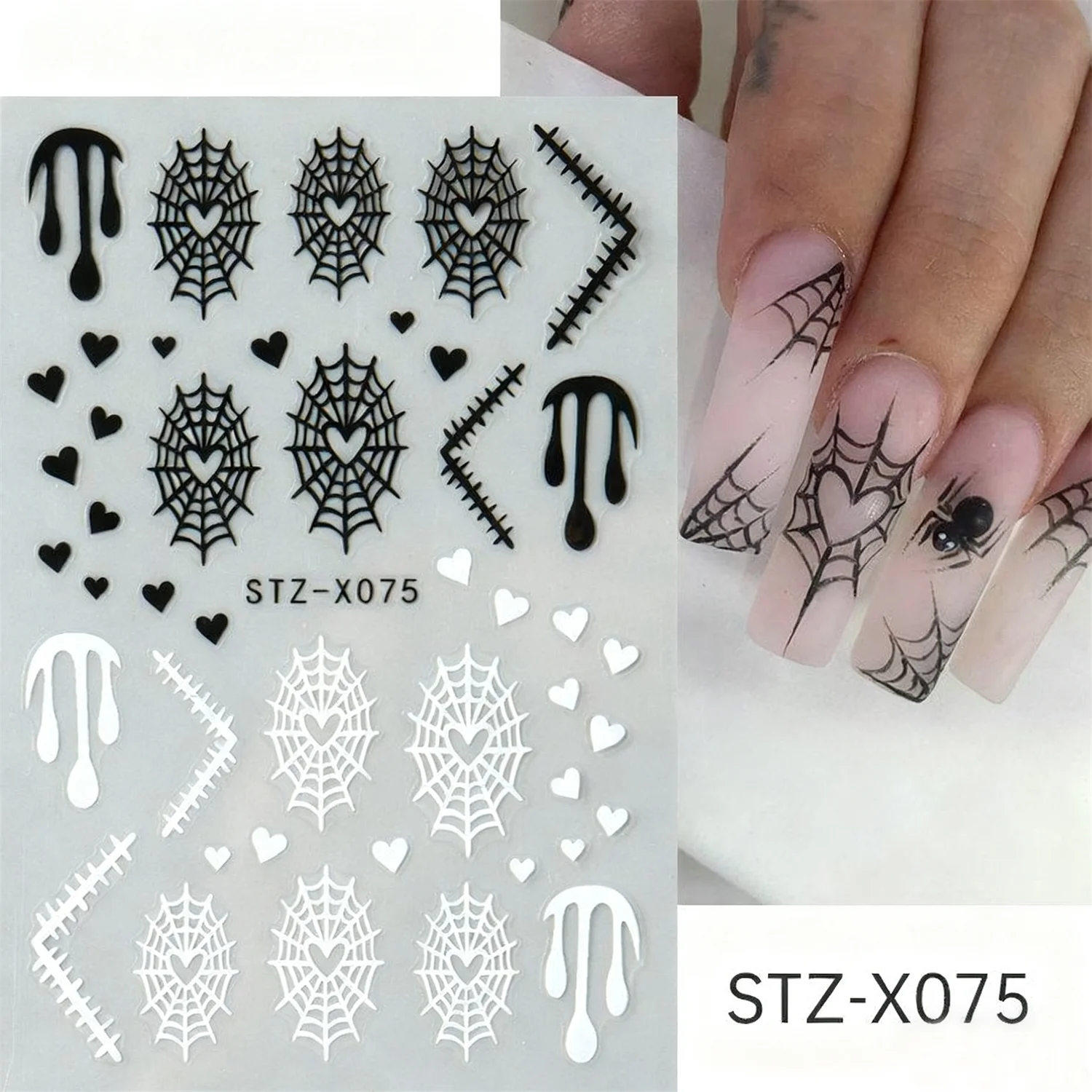 Trójwymiarowe, samoprzylepne n – Nail Art For Men recenzja i cena
