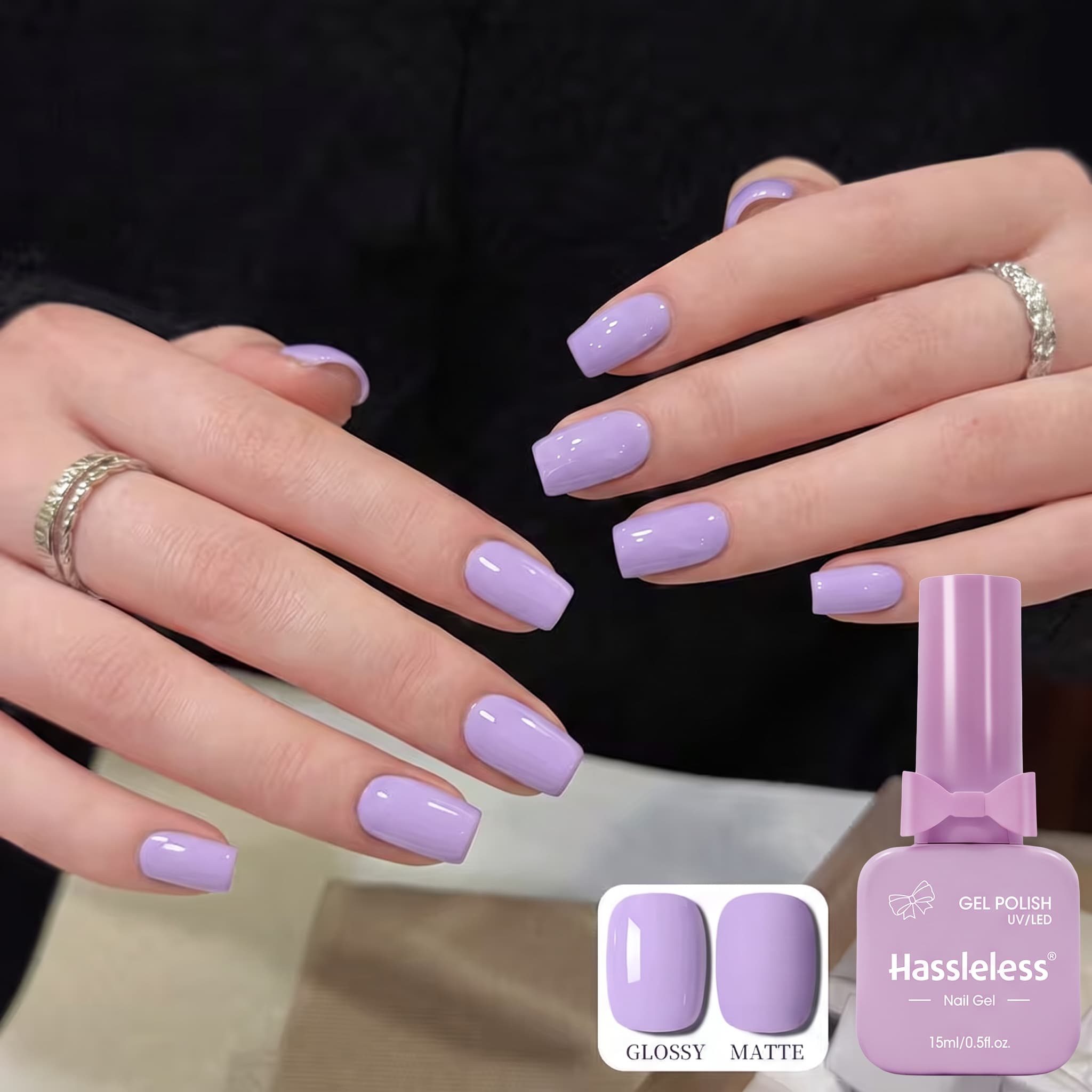 Bezproblemowy zestaw 6 lakieró – Nail Art Lilac recenzja i cena