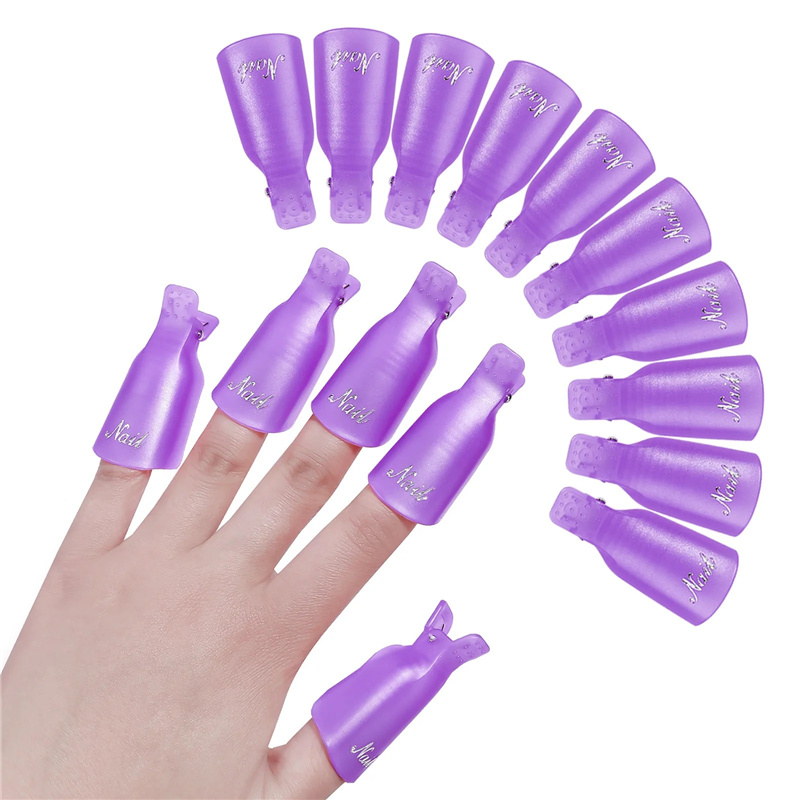 10 szt. plastikowych klipsów d – Nail Art Halal recenzja i cena