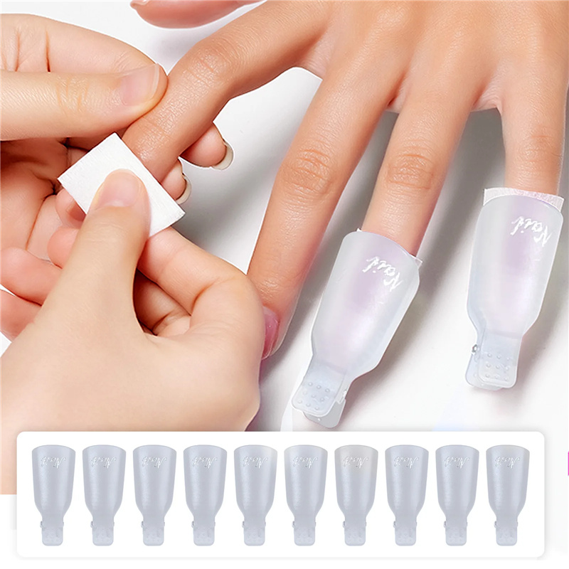 10 szt. plastikowych klipsów d – Nail Art Halal recenzja i cena