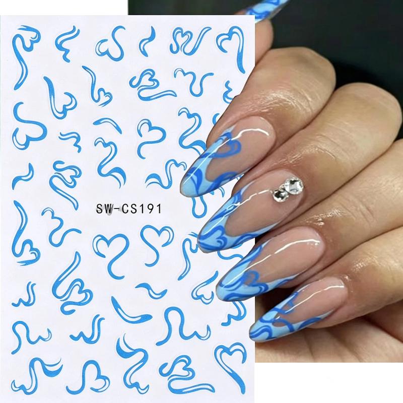 2 arkusze słodkich naklejek na – Nail Art Valentine recenzja i cena
