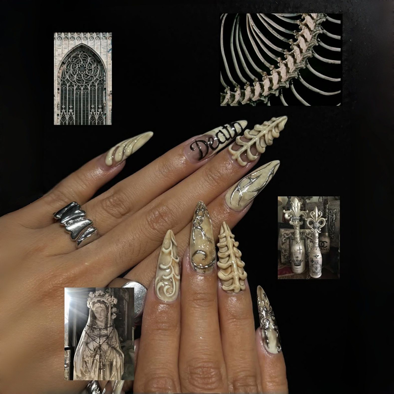 Sztuczne paznokcie dla miłośni – Nail Art Gothic recenzja i cena
